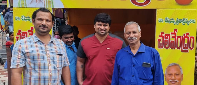 Chalivendram: Free Drinking Water Service